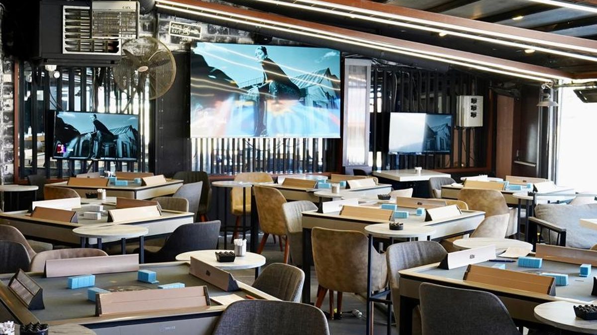 Etiler Kahvesi Lounge iç mekan